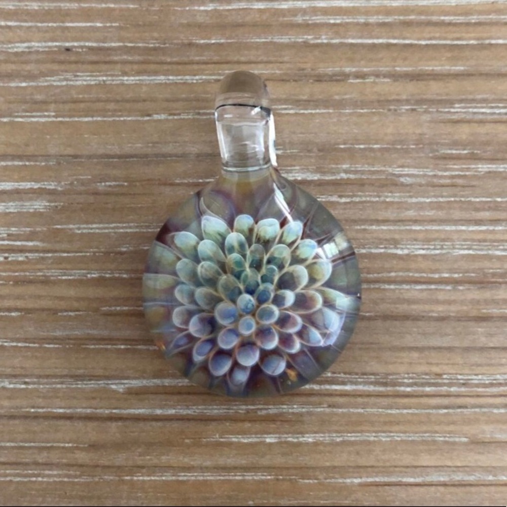Handmade glass pendant